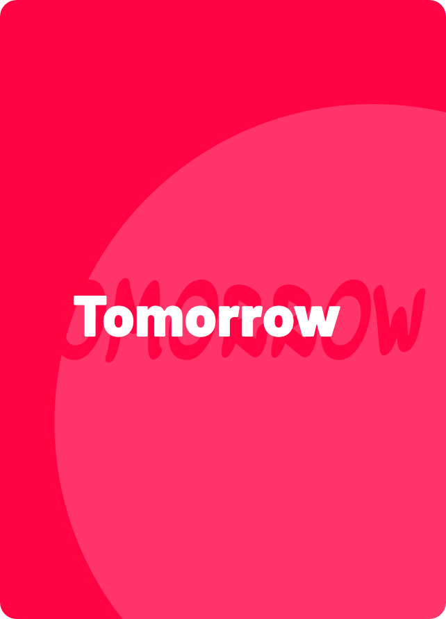 Tomorrow